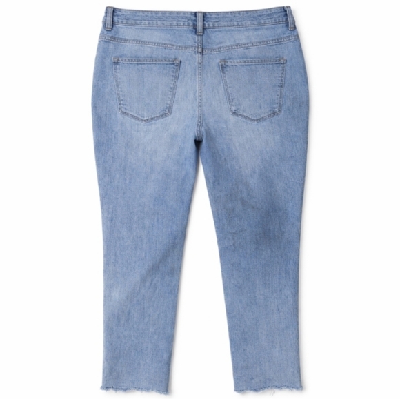 Universal Thread Distressed Ankle Jeans Size 14 - Picture 5 of 5